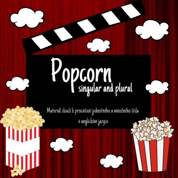 POPCORN -  singular and plural