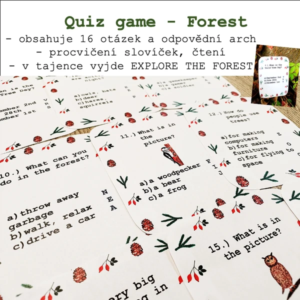 Quiz game - Forest