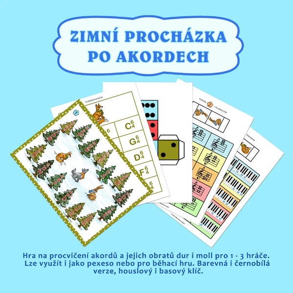 Zimní procházka po akordech