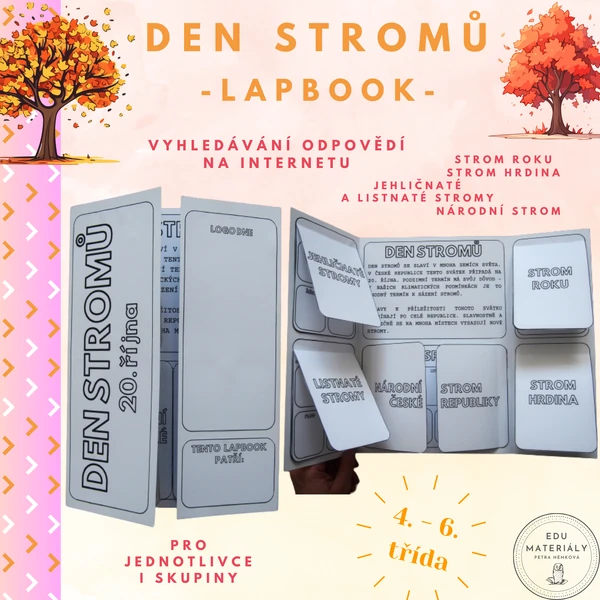 Den stromů - lapbook