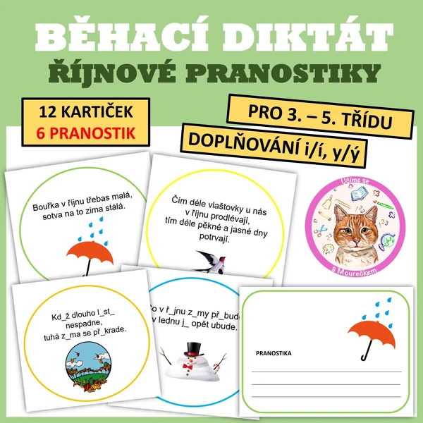 BĚHACÍ DIKTÁT - Říjnové pranostiky