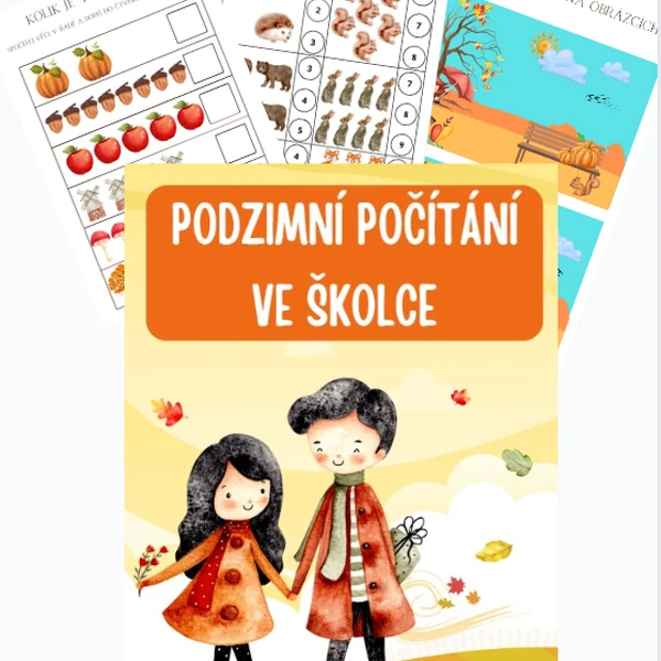 Podzimní počítání ve školce