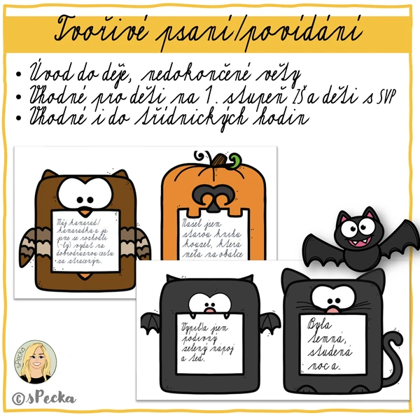 Tvořivé psaní/povídání 👻 Halloween
