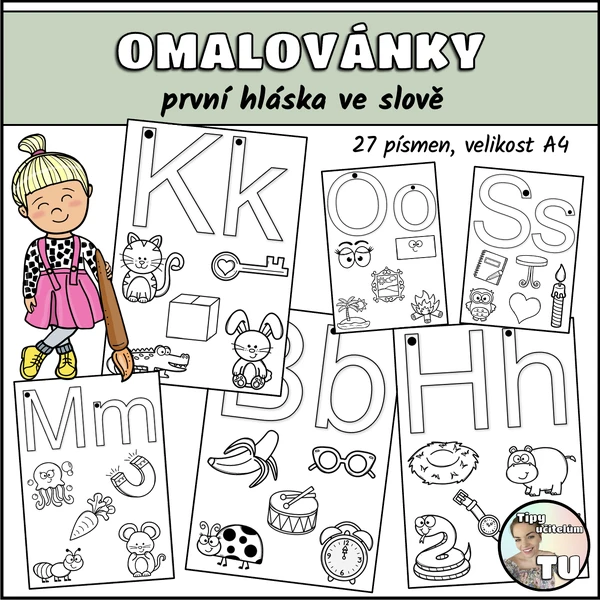 Omalovánky - první hláska