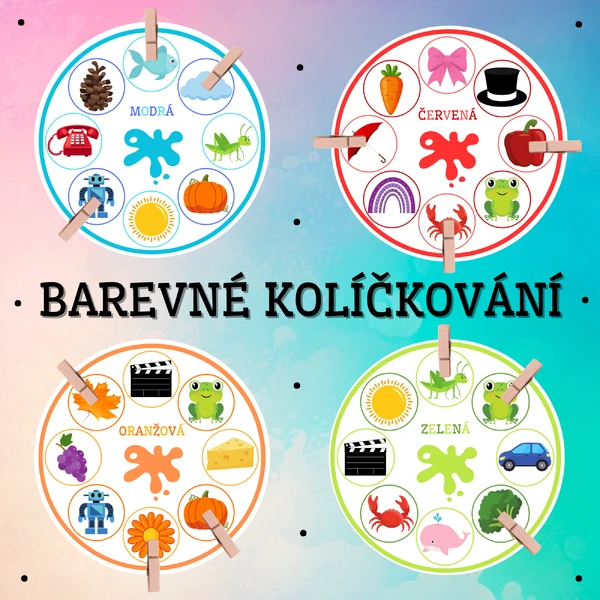 Barevné kolíčkování