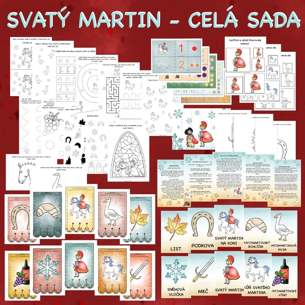 Svatý Martin - Celá sada