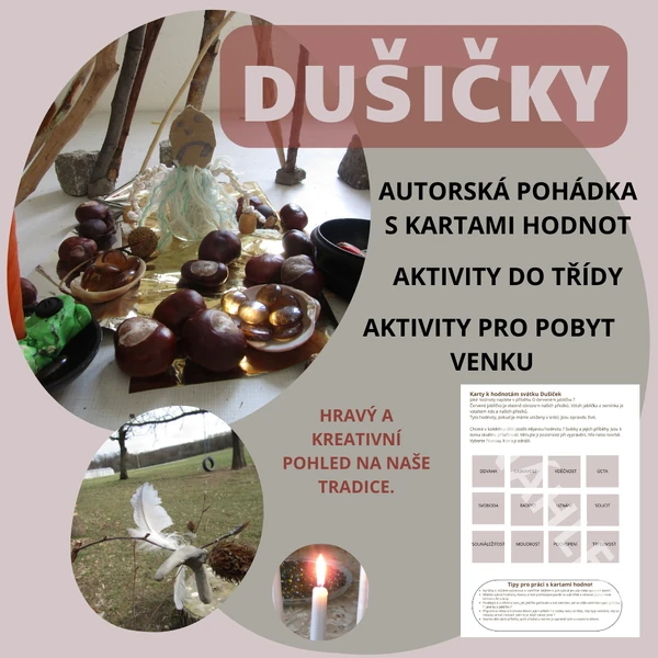 Dušičky, tradice a aktivity pro MŠ