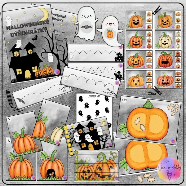 Halloweenské dýňohrátky