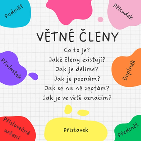 Větné členy- prezentace