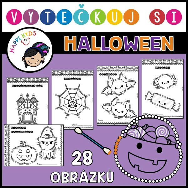 VYTEČKUJ SI HALLOWEEN - pracovní listy