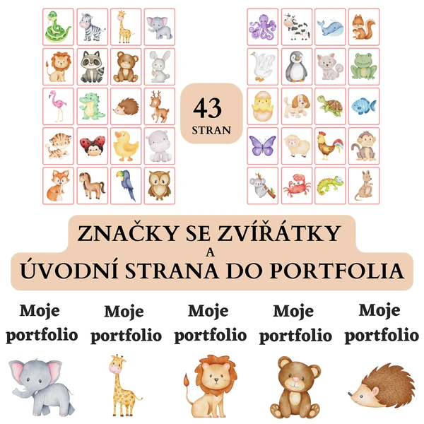 Značky se zvířátky