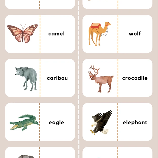 Animals domino