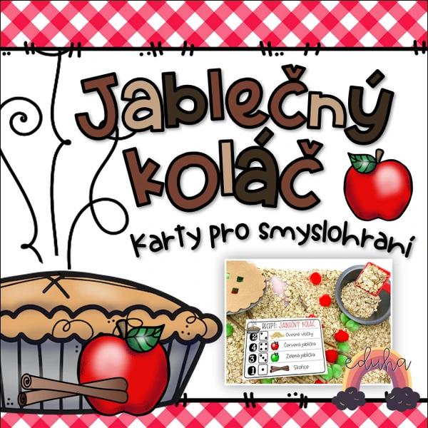 Jablečný koláč - karty pro smyslohraní