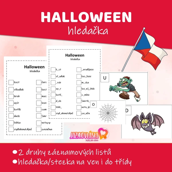 Halloween hledačka