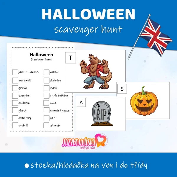 Halloween scavenger hunt