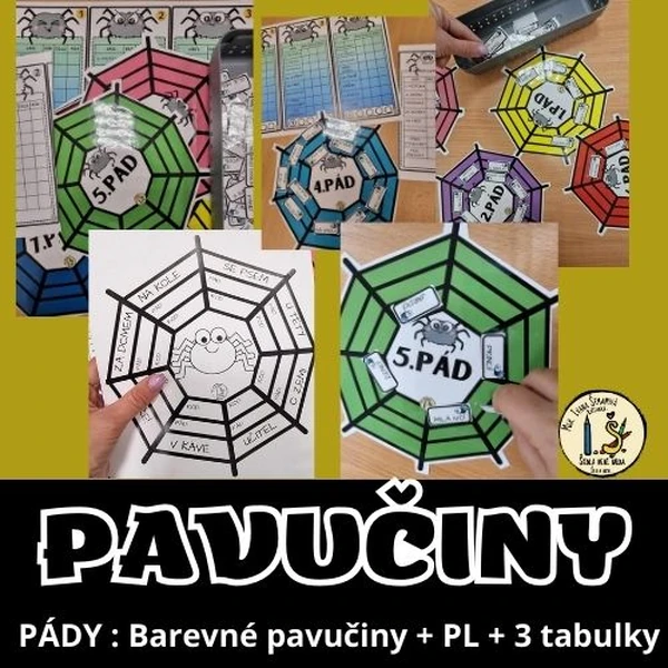 Barevné pavučiny - PÁDY