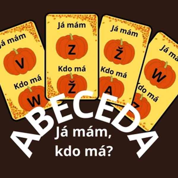 Abeceda - Já mám, kdo má? Halloweenská tématika