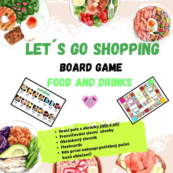 Let´s go shopping - FOOD and DRINKS