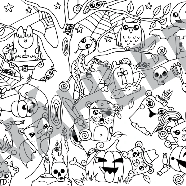 Halloweenská hledačka