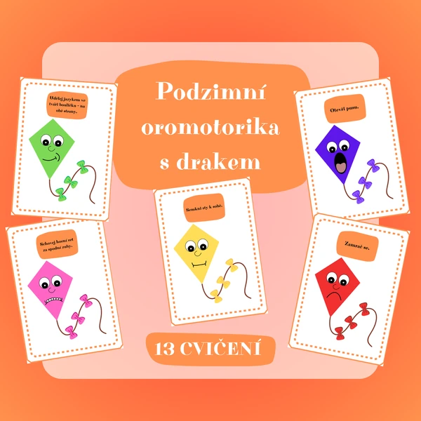 Podzimní oromotorika s drakem