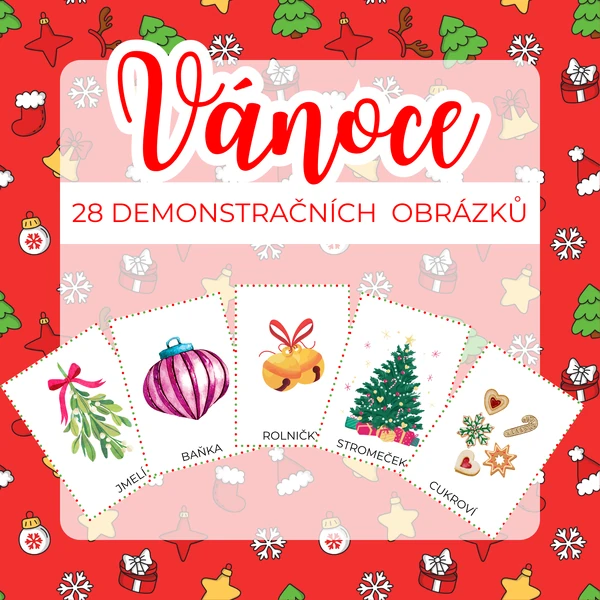 VÁNOCE - demonstrační obrázky