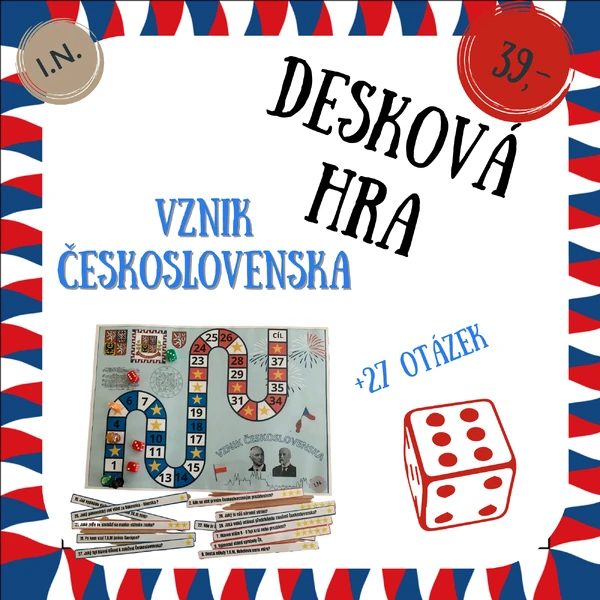 Desková hra VZNIK ČSR