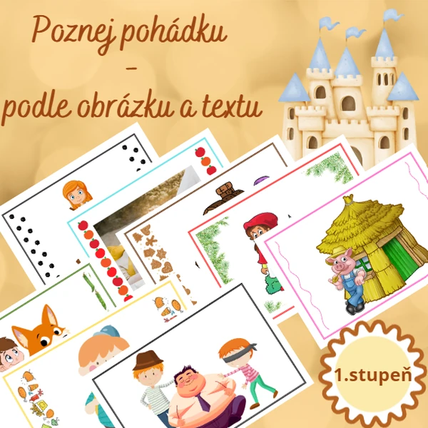Poznej POHÁDKU - podle obrázku a textu