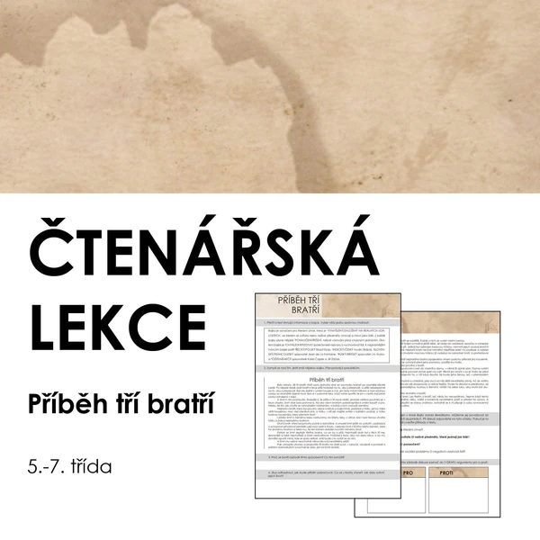 Čtenářská lekce - Příběh tří bratří (Harry Potter)