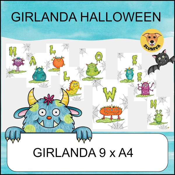 Halloween girlanda