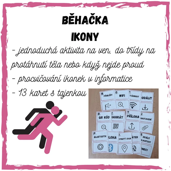 Běhačka PC 1 - ikony