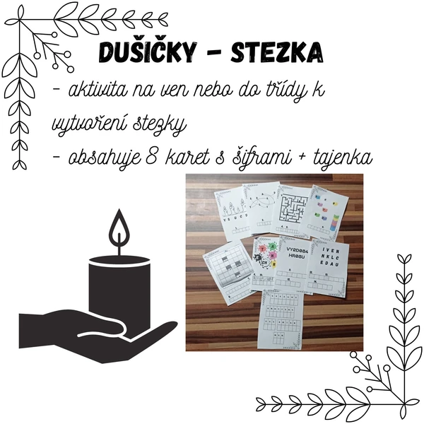 Dušičky - stezka/šifry