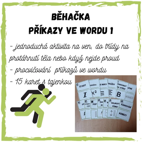 Běhačka PC 4 - Word