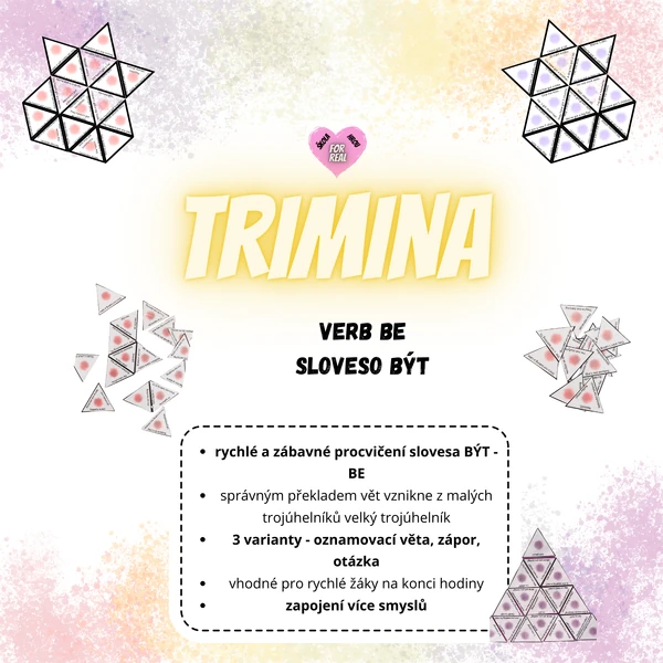 Trimina - verb BE
