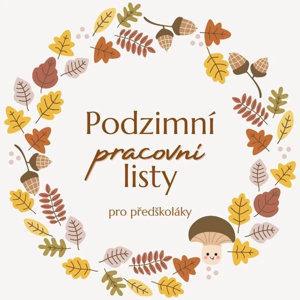 Podzimní soubor úkolů pro předškoláky