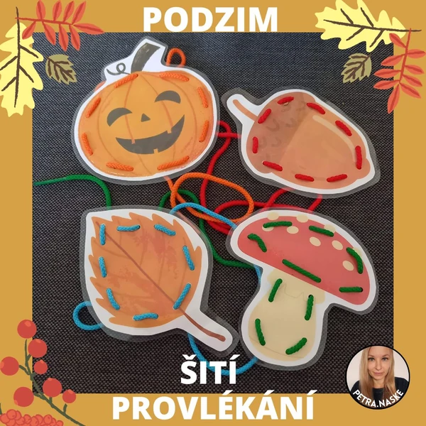 Podzimní provlékání (vyšívání)