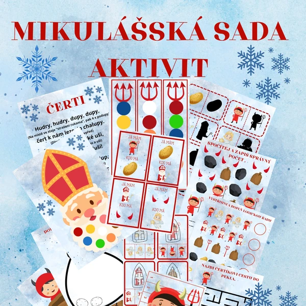 Mikulášská sada aktivit