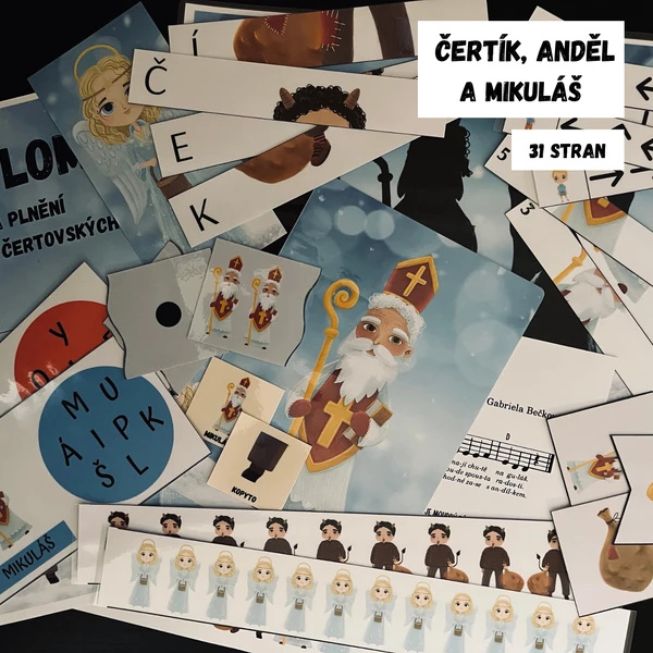 ČERTÍK, ANDĚL A MIKULÁŠ