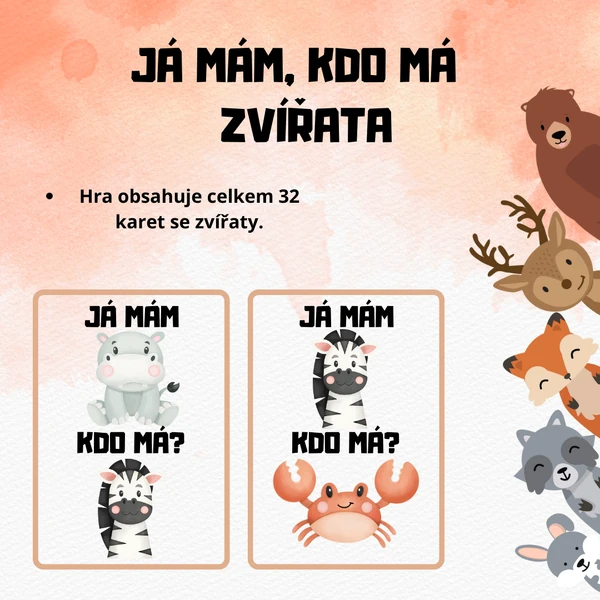 Já mám, kdo má? - Zvířata