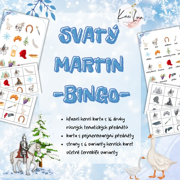 SVATÝ MARTIN - BINGO