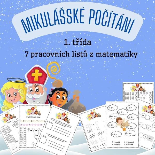 Mikulášské počítání (1. třída)