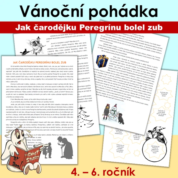 Vánoční pohádka - Čarodějka Peregrína  a bolavý zub