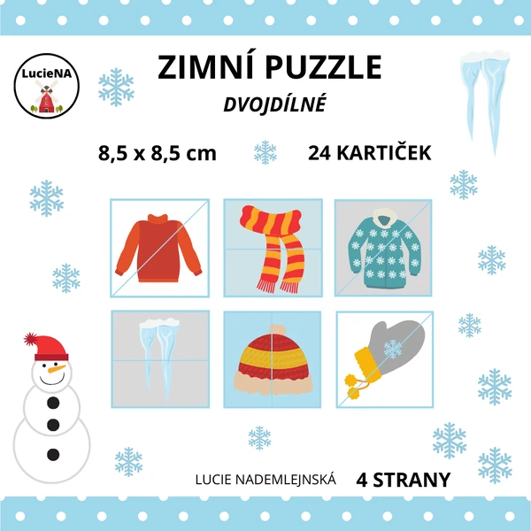 ZIMNÍ PUZZLE