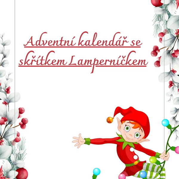 Adventní kalendář se skřítkem Lamperníčkem