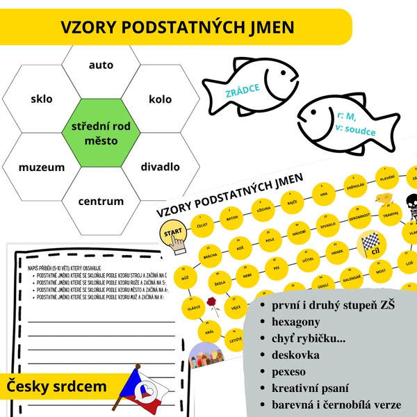 Vzory podstatných jmen