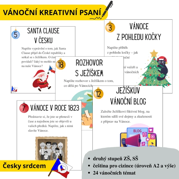 Vánoční kreativní psaní
