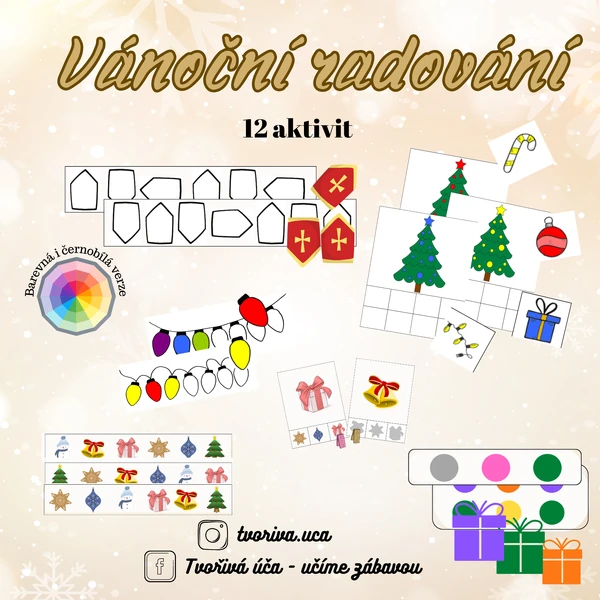 Vánoční radování (didaktické pomůcky) 