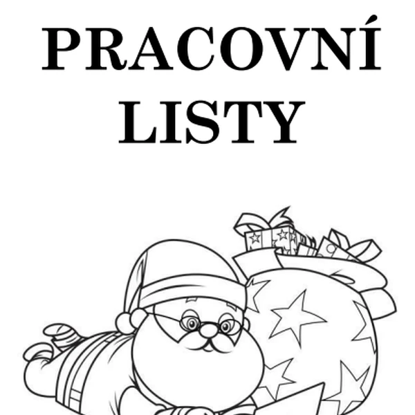 Pracovní listy - Vánoční 