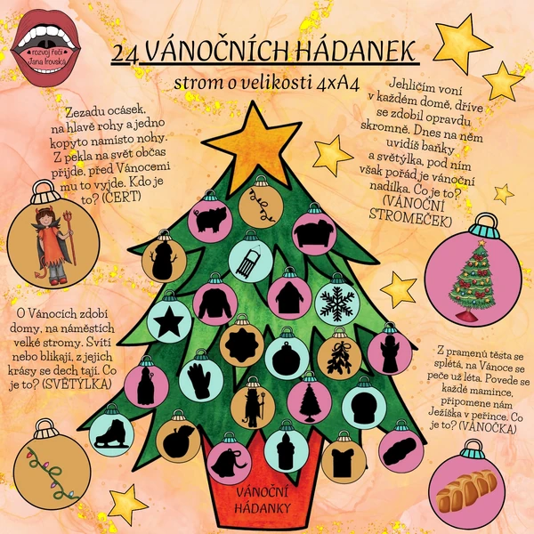 24 VÁNOČNÍCH HÁDANEK 