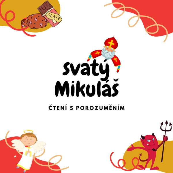 Svatý Mikuláš - čtení s porozuměním