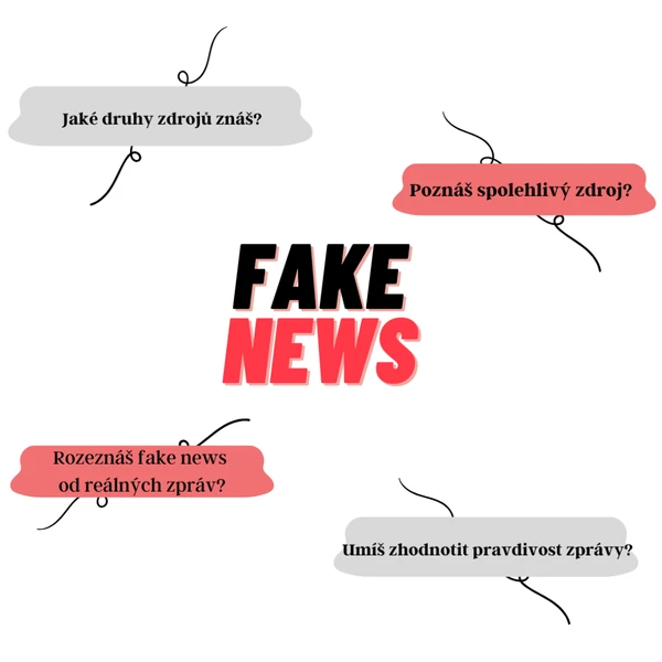 Fake news - práce s informacemi